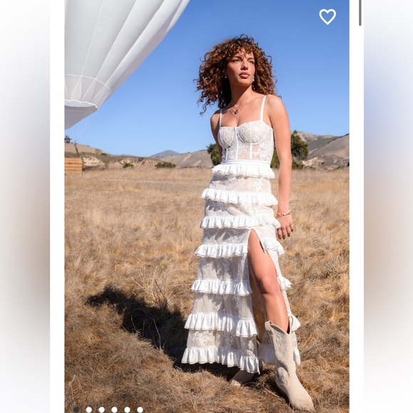 New with tags Altar’d State Obrien Lace Maxi Dress - Picture 2 of 6